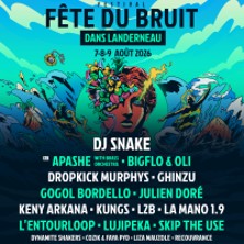 Festival F&ecirc;te du Bruit dans Landerneau - Billet 1 Jour - Vendredi