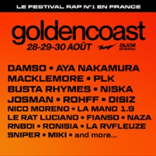 Golden Coast Festival - Pass 3 Jours - Valable les 28, 29 et 30 ao&ucirc;t 2026