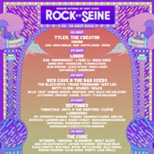 Rock en Seine - Forfait 4 Jours : Jeudi, Vendredi, Samedi & Dimanche